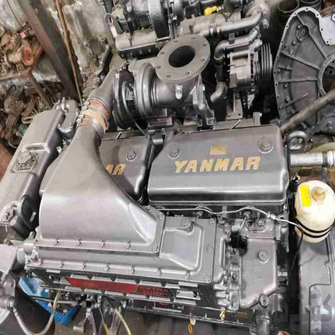 موتور یانمار YANMAR 6HA - DT پیستون بزرگ