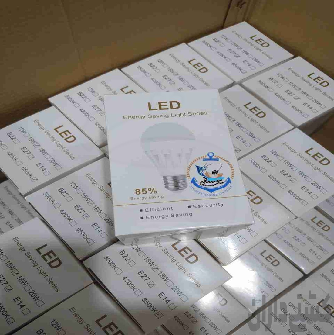 لامپ ال ای دی باتری مخصوص لنج برق 24ولت
